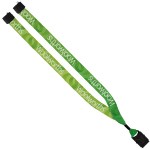 3/4" rPET Dye-Sublimated Lanyard w/ Metal Crimp & Metal Split-Ring 30 3/4" rPET Dye-Sublimated Lanyard w/ Metal Crimp & Metal Split-Ring 30