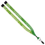 3/4" rPET Dye-Sublimated Lanyard w/ Metal Crimp & Metal Split-Ring 36 3/4" rPET Dye-Sublimated Lanyard w/ Metal Crimp & Metal Split-Ring 36