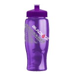 Rotation 27oz Transparent Contour Bottle w/Push-Pull Lid - Transparent Violet Violet Spectrum Digital Print Rotation 27oz Transparent Contour Bottle w/Push-Pull Lid - Transparent Violet Violet Spectrum Digital Print