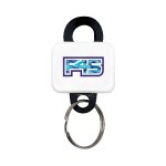 EZ Clip Multi-Use Keychain & Badge Clip - White Eyecandy Digital Transfer EZ Clip Multi-Use Keychain & Badge Clip - White Eyecandy Digital Transfer