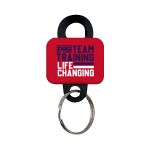 EZ Clip Multi-Use Keychain & Badge Clip - Red Spectrum Digital Print EZ Clip Multi-Use Keychain & Badge Clip - Red Spectrum Digital Print