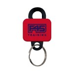 EZ Clip Multi-Use Keychain & Badge Clip - Red Pad Print EZ Clip Multi-Use Keychain & Badge Clip - Red Pad Print