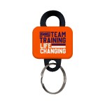 EZ Clip Multi-Use Keychain & Badge Clip - Orange Spectrum Digital Print EZ Clip Multi-Use Keychain & Badge Clip - Orange Spectrum Digital Print