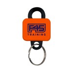 EZ Clip Multi-Use Keychain & Badge Clip - Orange Pad Print EZ Clip Multi-Use Keychain & Badge Clip - Orange Pad Print