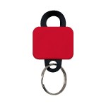 EZ Clip Multi-Use Keychain & Badge Clip - Red Blank EZ Clip Multi-Use Keychain & Badge Clip - Red Blank