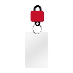 EZ Clip Multi-Use Keychain & Badge Clip - Red Blank EZ Clip Multi-Use Keychain & Badge Clip - Red Blank