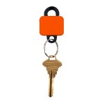 EZ Clip Multi-Use Keychain & Badge Clip - Orange Blank EZ Clip Multi-Use Keychain & Badge Clip - Orange Blank