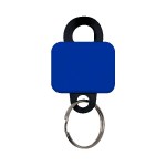 EZ Clip Multi-Use Keychain & Badge Clip - Blue Blank EZ Clip Multi-Use Keychain & Badge Clip - Blue Blank