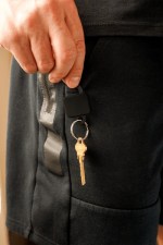 EZ Clip Multi-Use Keychain & Badge Clip - Black Blank EZ Clip Multi-Use Keychain & Badge Clip - Black Blank