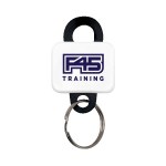 EZ Clip Multi-Use Keychain & Badge Clip - White Pad Print EZ Clip Multi-Use Keychain & Badge Clip - White Pad Print