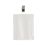 3" x 4" Blank Vertical Vinyl Pouch with Bulldog Clip 4 3" x 4" Blank Vertical Vinyl Pouch with Bulldog Clip 4