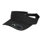 Flexfit 8110 One Ten Visor - Black Blank Flexfit 8110 One Ten Visor - Black Blank