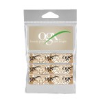 3-Piece Dye-Sublimated Fold-Over Elastic Hair Ties w/ Card Holder (Includes 1 3-Piece Dye-Sublimated Fold-Over Elastic Hair Ties w/ Card Holder (Includes 1