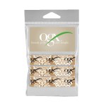 3-Piece Dye-Sublimated Fold-Over Elastic Hair Ties w/ Card Holder (Includes 3 3-Piece Dye-Sublimated Fold-Over Elastic Hair Ties w/ Card Holder (Includes 3