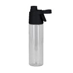Spritzer 20 oz rPET Spray Water Bottle - Black Blank Spritzer 20 oz rPET Spray Water Bottle - Black Blank