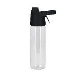 Spritzer 20 oz rPET Spray Water Bottle - Black Blank Spritzer 20 oz rPET Spray Water Bottle - Black Blank