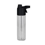 Spritzer 20 oz rPET Spray Water Bottle - Black Blank Spritzer 20 oz rPET Spray Water Bottle - Black Blank