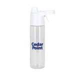 Spritzer 20 oz rPET Spray Water Bottle - White Spectrum Digital Print Spritzer 20 oz rPET Spray Water Bottle - White Spectrum Digital Print