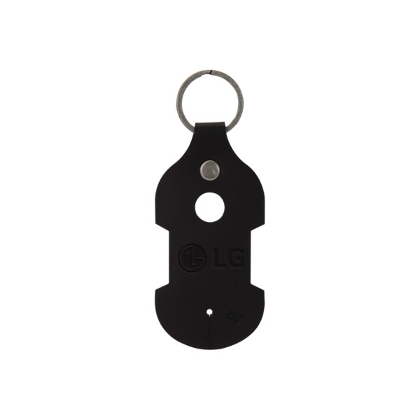 Ryder Leather Earbud Keychain 1