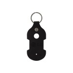 Ryder Leather Earbud Keychain - Black Ryder Leather Earbud Keychain - Black