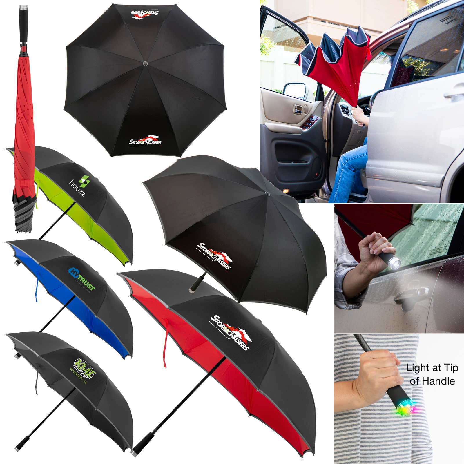 Cumulus Reversible Light Up Umbrella 1