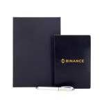 Basecamp Atlas Notebook & Pen Set - Black Black Basecamp Atlas Notebook & Pen Set - Black Black