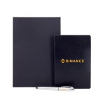 Basecamp Atlas Notebook & Pen Set - Black Black Basecamp Atlas Notebook & Pen Set - Black Black
