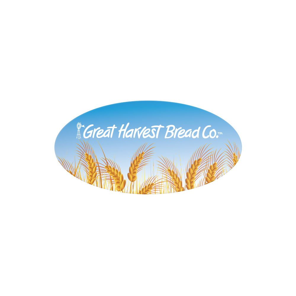 4" x 2" Oval Roll Labels 1