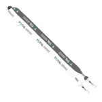 3/4" 2-Ended Dye-Sublimated Lanyard with Metal Crimp & Metal Swivel Snap Hook 1 3/4" 2-Ended Dye-Sublimated Lanyard with Metal Crimp & Metal Swivel Snap Hook 1