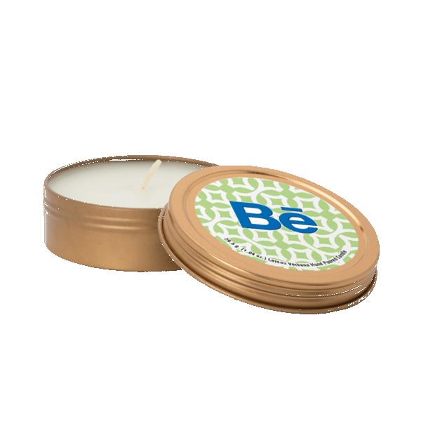 2 oz. Scented Candle in Screw-Top Metal Tin 1