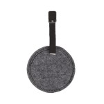 Juniper Felt Round Luggage Tag 2 Juniper Felt Round Luggage Tag 2