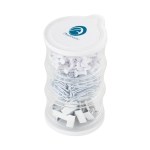 Tower of Clips and Push Pins - White Pad Print Tower of Clips and Push Pins - White Pad Print