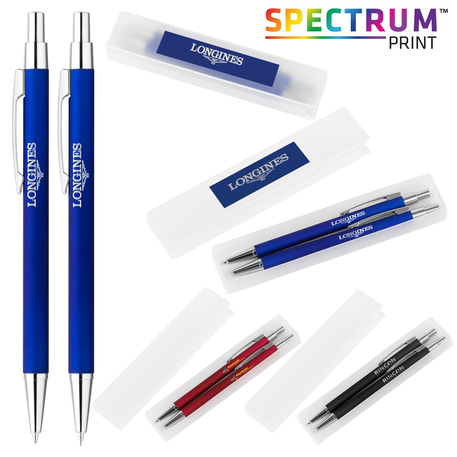 Derby Soft Touch Metal Ballpoint & Mechanical Pencil Gift Set 1