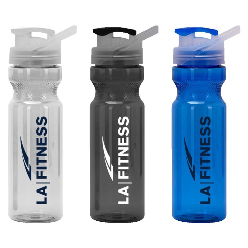 28oz Fitness Bottle with Guzzler Lid 1 28oz Fitness Bottle with Guzzler Lid 1