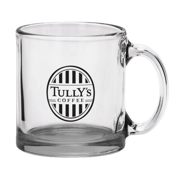 Red Eye 13 oz Libbey Clear Glass Coffee Mug 1