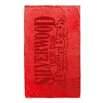 Luxury Beach Towel (Colors) - Red Screen Print Luxury Beach Towel (Colors) - Red Screen Print