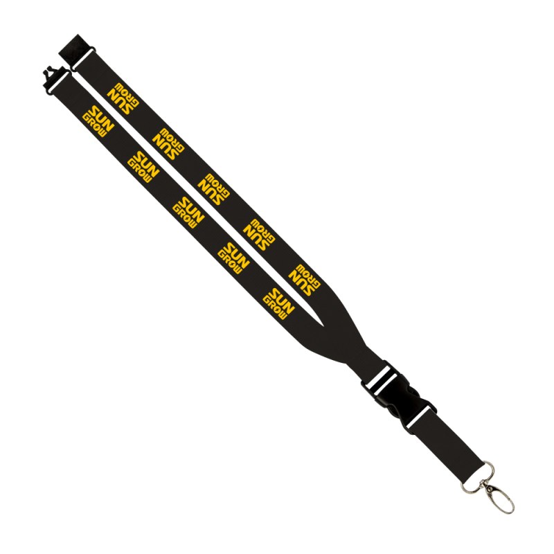 Maverick 1" Polyester Lanyard w/ Slide Buckle Release, Silver Metal Oval & Convenience Release 1 Maverick 1" Polyester Lanyard w/ Slide Buckle Release, Silver Metal Oval & Convenience Release 1