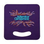 Square Hand Fan - Purple Eyecandy Digital Transfer Square Hand Fan - Purple Eyecandy Digital Transfer