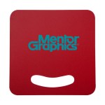 Square Hand Fan - Red Screen Print Square Hand Fan - Red Screen Print