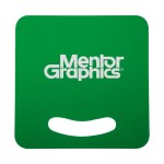Square Hand Fan - Green Screen Print Square Hand Fan - Green Screen Print