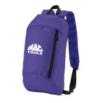 Budget Backpack - Purple Embroidery Budget Backpack - Purple Embroidery