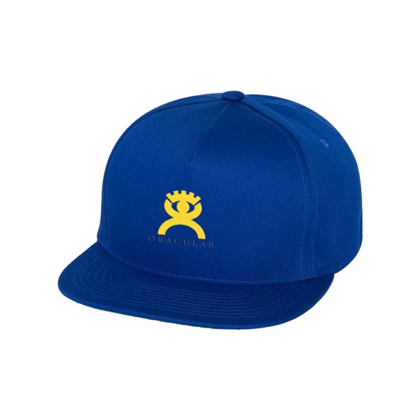 Yupoong 6007 Five Panel Flat Bill Cap 1