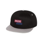 Yupoong 6007 Five Panel Flat Bill Cap - Black Yupoong 6007 Five Panel Flat Bill Cap - Black
