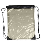 Phoenix Clear Drawstring Backpack - Smoke Blank Phoenix Clear Drawstring Backpack - Smoke Blank