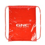 Phoenix Clear Drawstring Backpack - Red Screen Print Phoenix Clear Drawstring Backpack - Red Screen Print