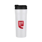 Dearborn 25oz Vacuum Tumbler - White Screen Print Dearborn 25oz Vacuum Tumbler - White Screen Print