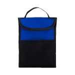Back Bay Recycled Non Woven Lunch Cooler - Blue, Black Blank Back Bay Recycled Non Woven Lunch Cooler - Blue, Black Blank