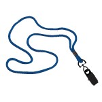 1/8" Polyester Cord Lanyard with Bulldog Clip 6 1/8" Polyester Cord Lanyard with Bulldog Clip 6