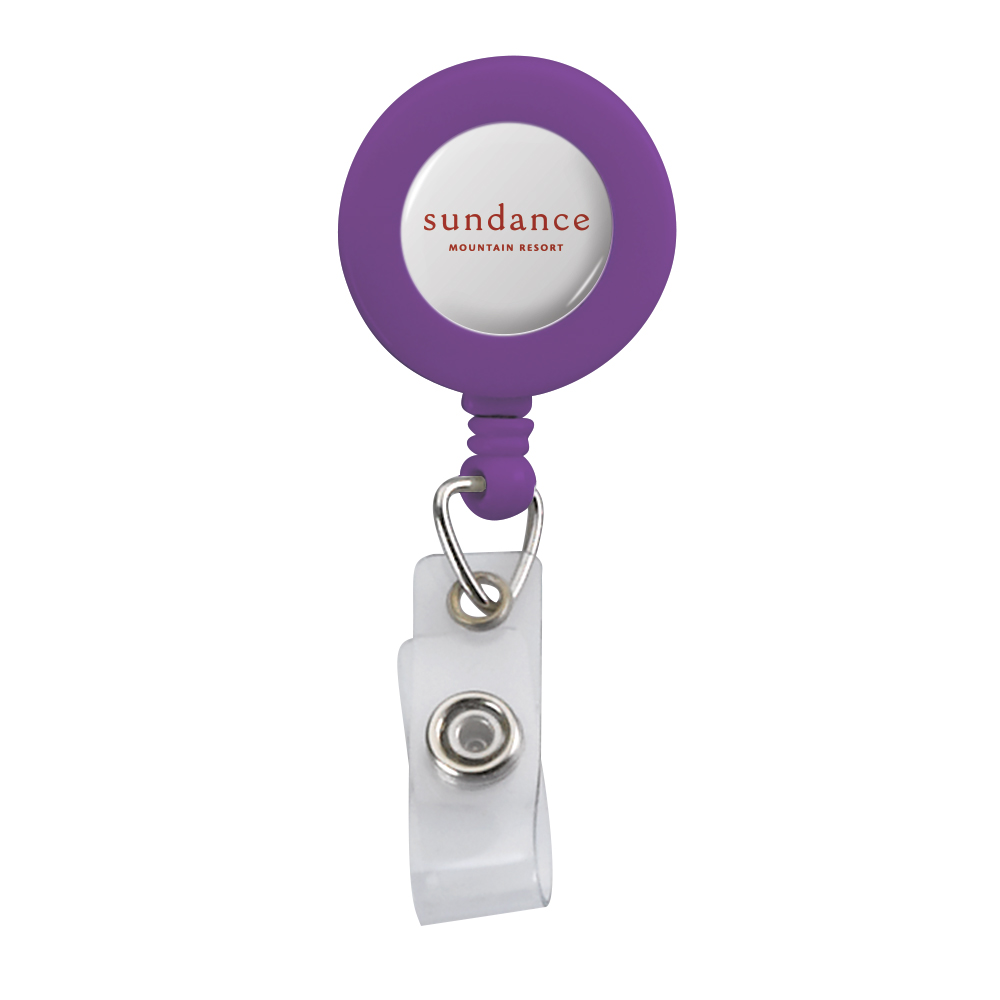 Retractable Badge Reel with Belt Clip 1