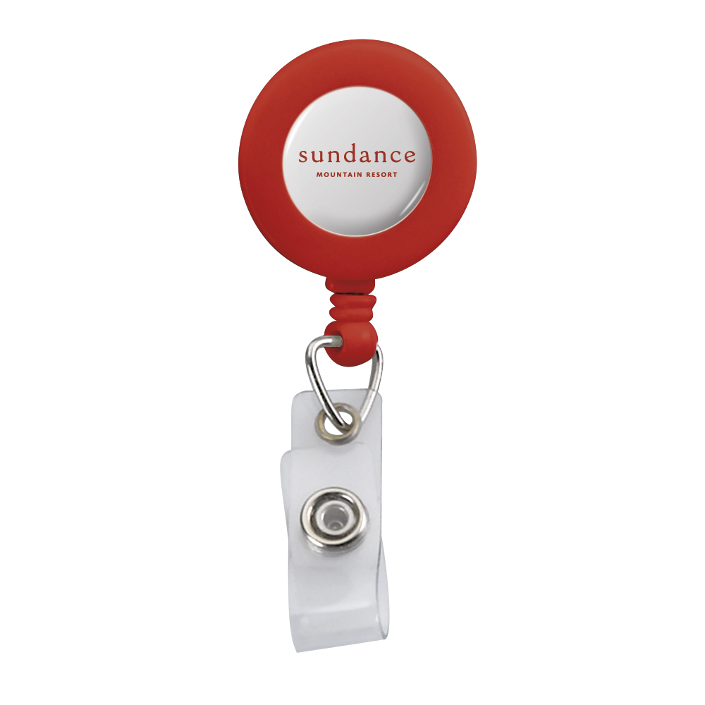 Retractable Badge Reel with Belt Clip 1